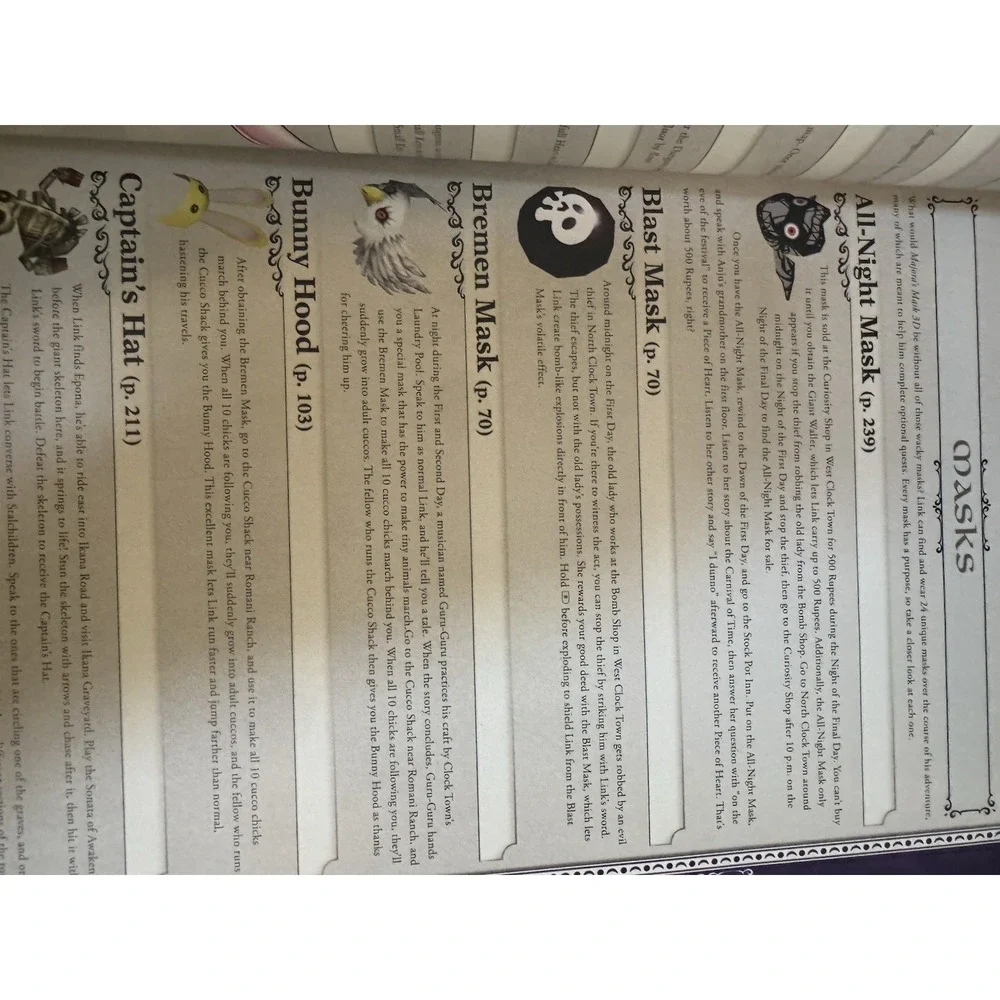 the legend of zelda: majora's mask 3d Game Guide